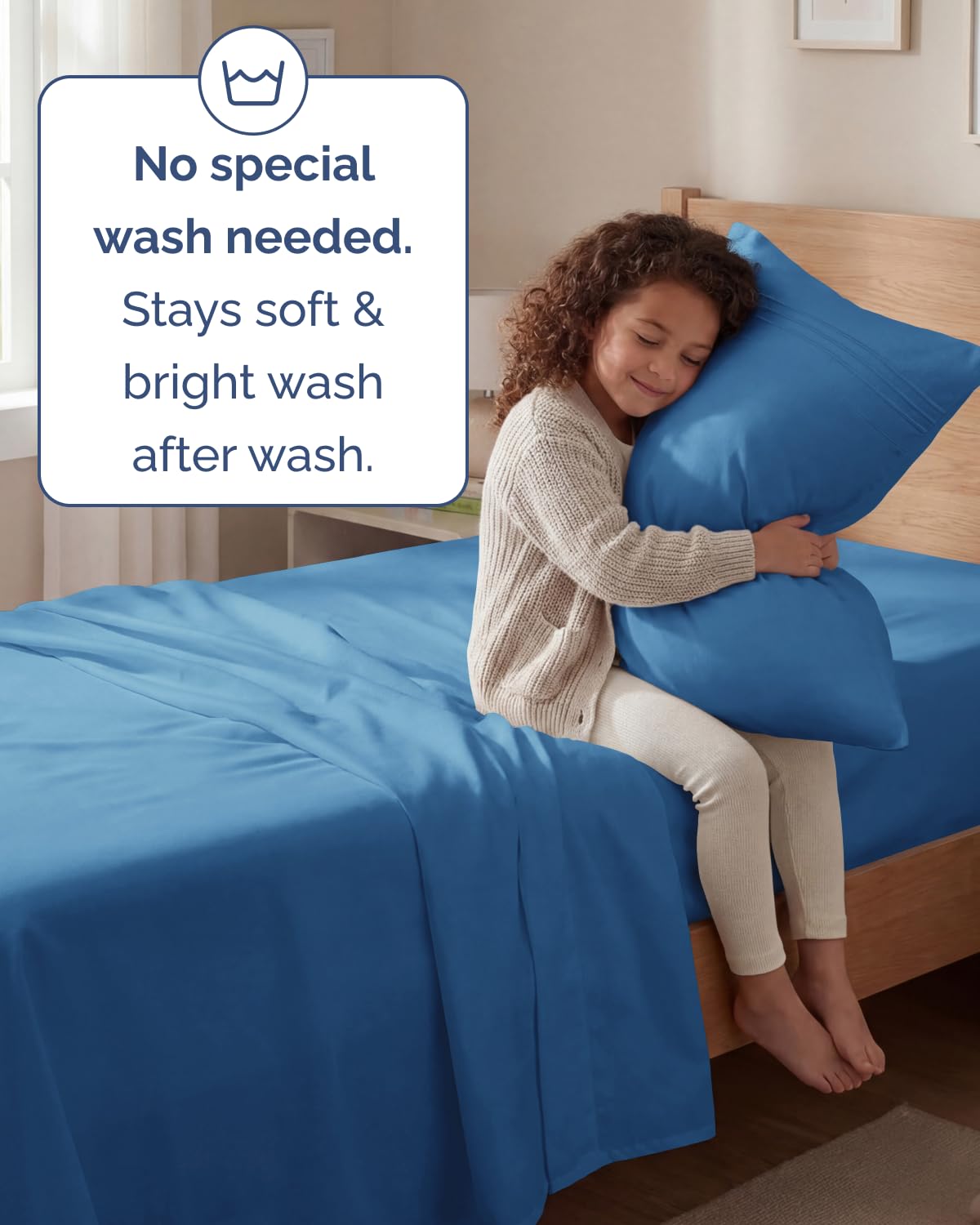 CGK Unlimited size comparison photo showing scale and fit benefits for mattress depth