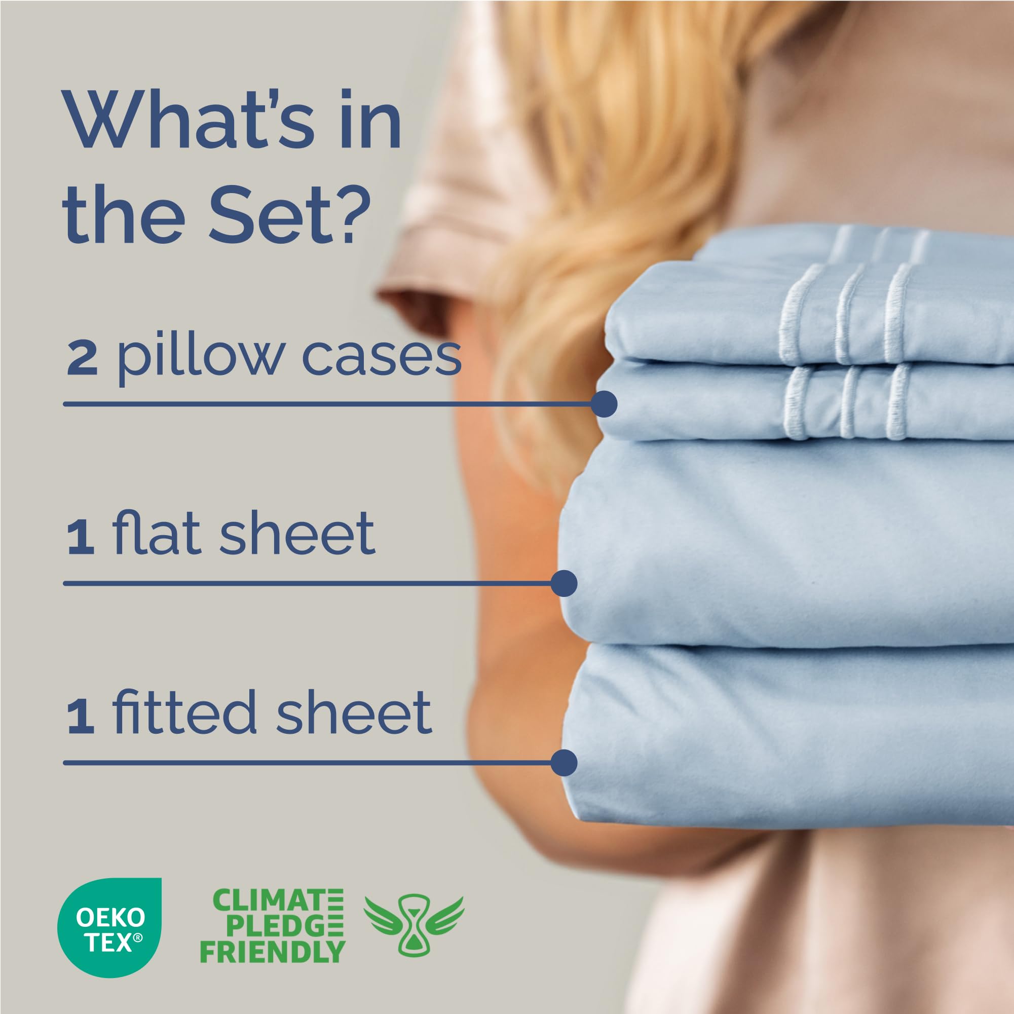 CGK Unlimited close-up of brushed microfiber texture for smooth, cool comfort