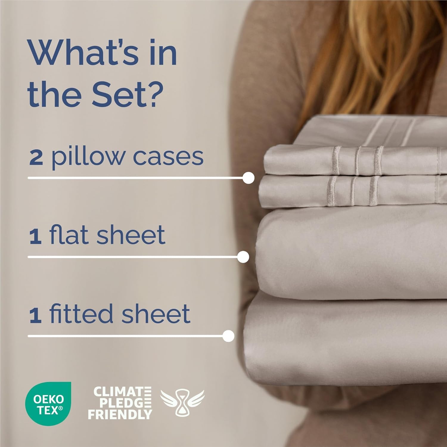 CGK Unlimited microfiber fabric close-up displaying brushed texture that offers breathable silky comfort