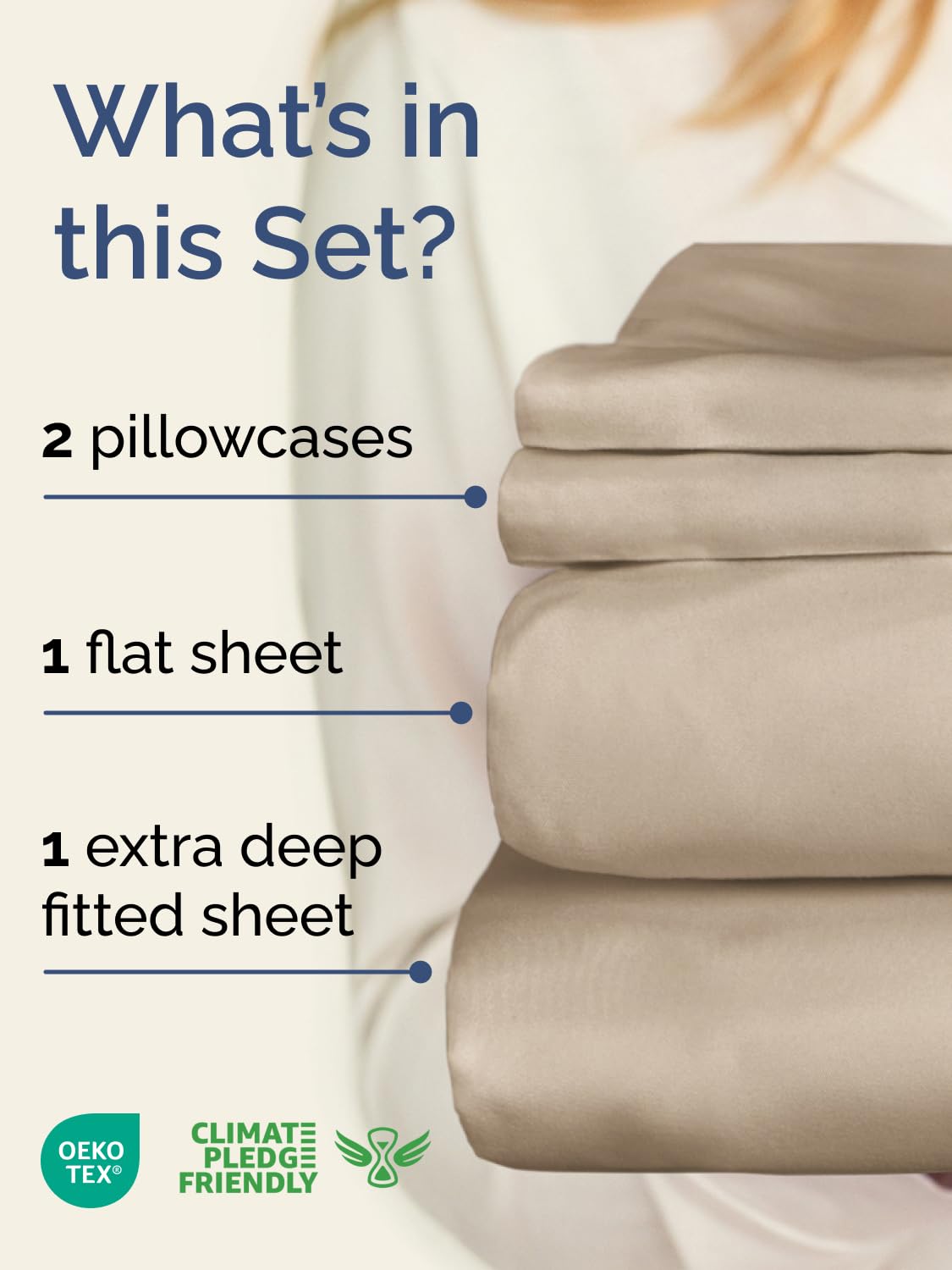 CGK Unlimited flat sheet spread on bed illustrating smooth coverage and comfort
