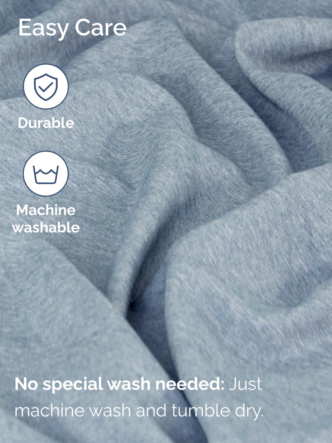 CGK Unlimited mattress with topper showing how sheets fit over tall mattress for protection