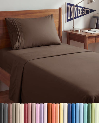 CGK Unlimited front packaging showing Twin XL brown set and easy identification benefit
