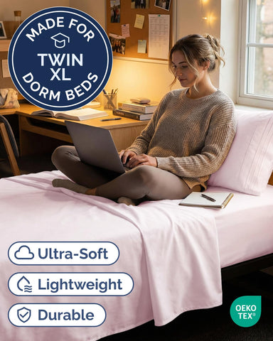 CGK Unlimited fitted sheet pocket close-up showing deep elastic for snug secure fit