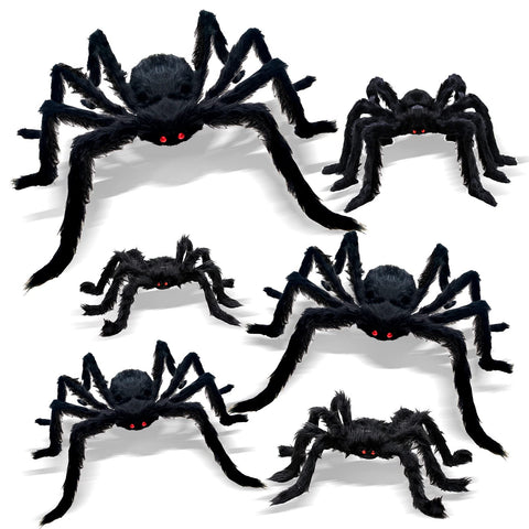 CH HAICHENG spider front view showing full body and red eyes for instant impact