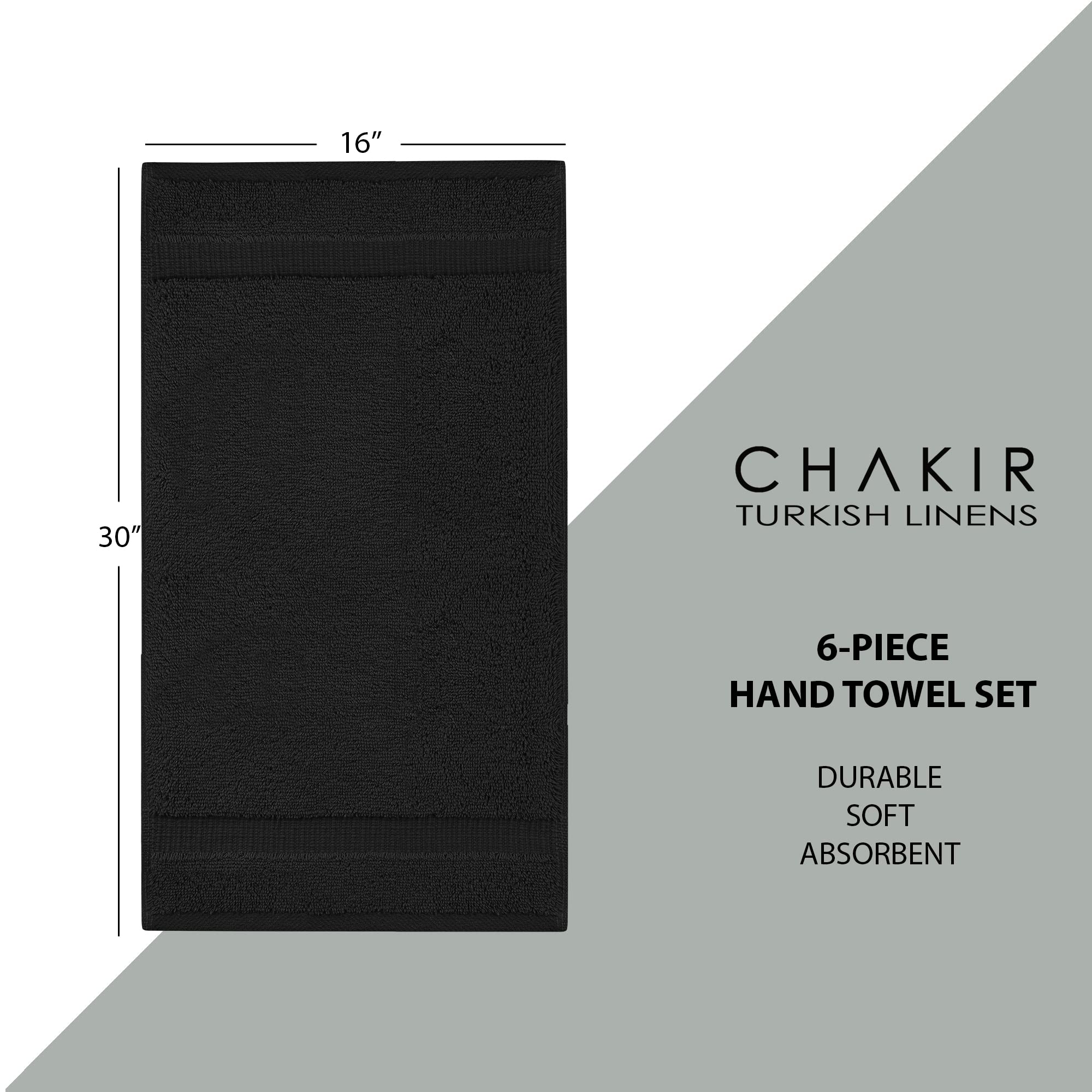 Chakir Turkish Linens size comparison on shelf showing towel scale and storage convenience
