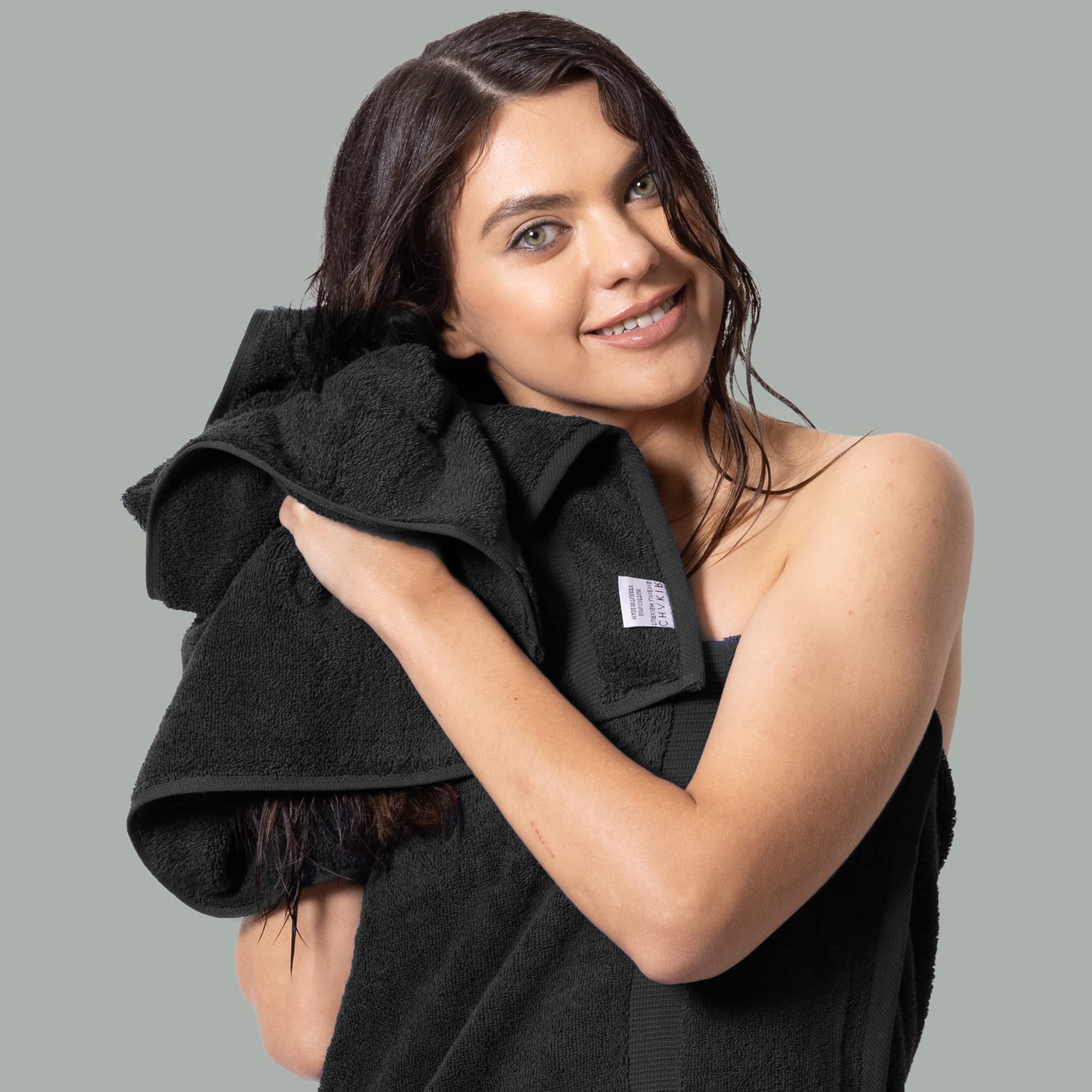 Chakir Turkish Linens close-up of cotton weave highlighting soft texture and absorbency