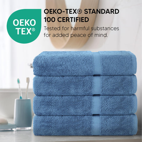 Chakir Turkish Linens towel beside ruler showing 30x60 inch extra-large scale