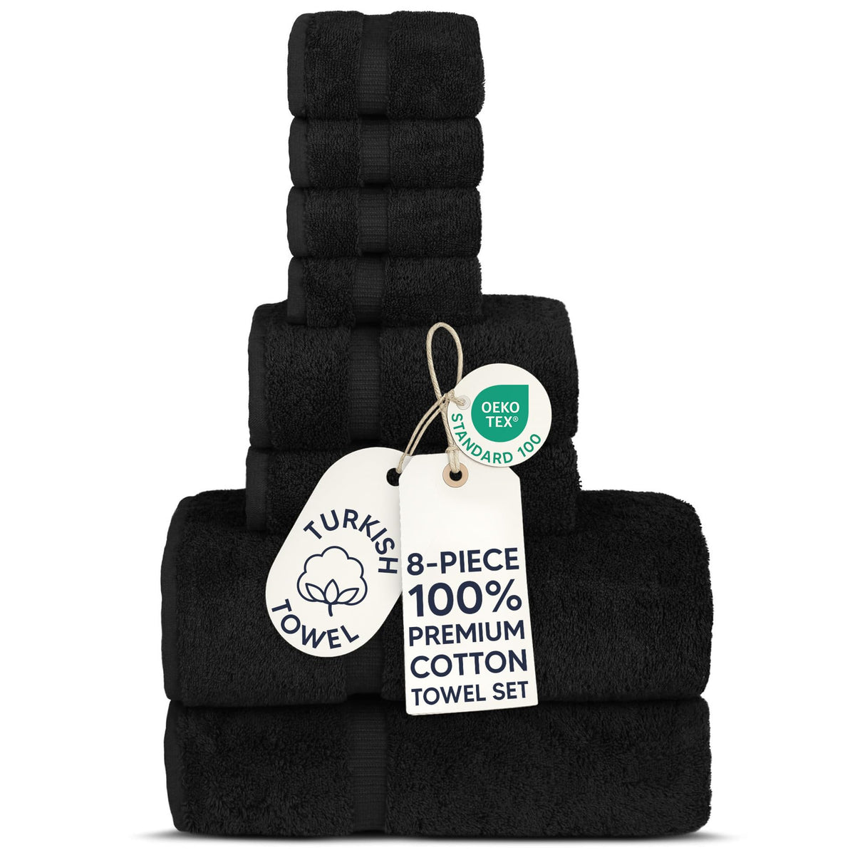 Chakir Turkish Linens front packaging showing set contents and premium look