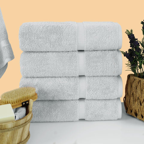 Chakir Turkish Linens close-up of double-loop pile showing plush texture and fast absorption