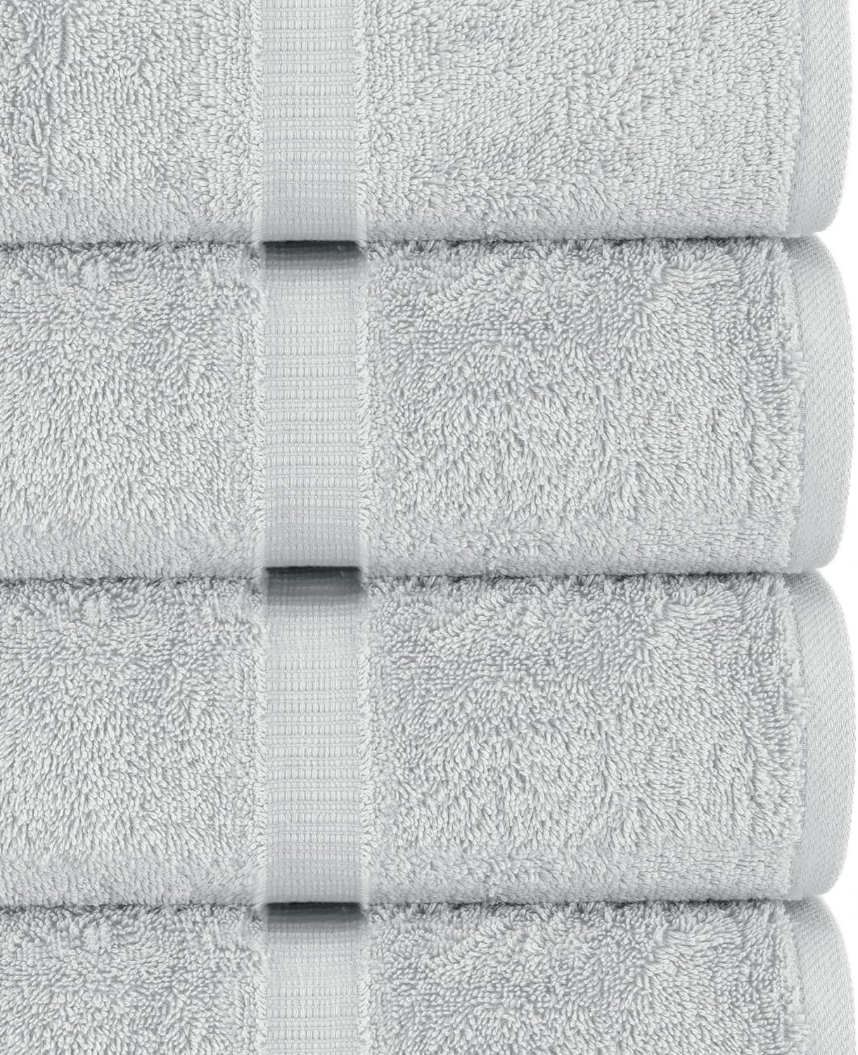 Chakir Turkish Linens close-up of cotton pile showing dense loops and fast absorbency