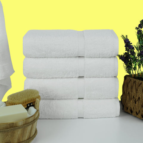 Chakir Turkish Linens close-up of double-loop pile highlighting absorbency and soft texture