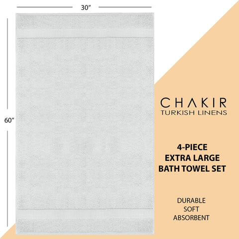 Chakir Turkish Linens folded stack on bathroom shelf conveying neat styling and softness