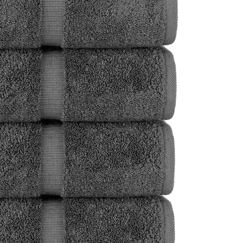Chakir Turkish Linens towel in use wrapped around a person for full coverage and comfort