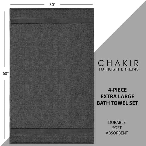 Chakir Turkish Linens stacked towels in modern bathroom showing cohesive style benefit