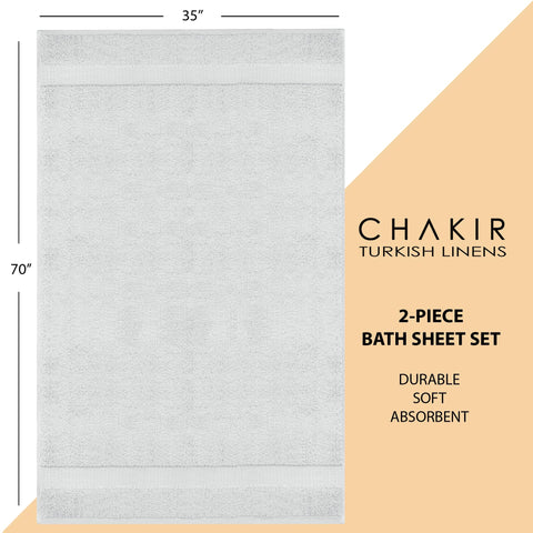 Chakir Turkish Linens styled in a bathroom setting conveying spa-like comfort