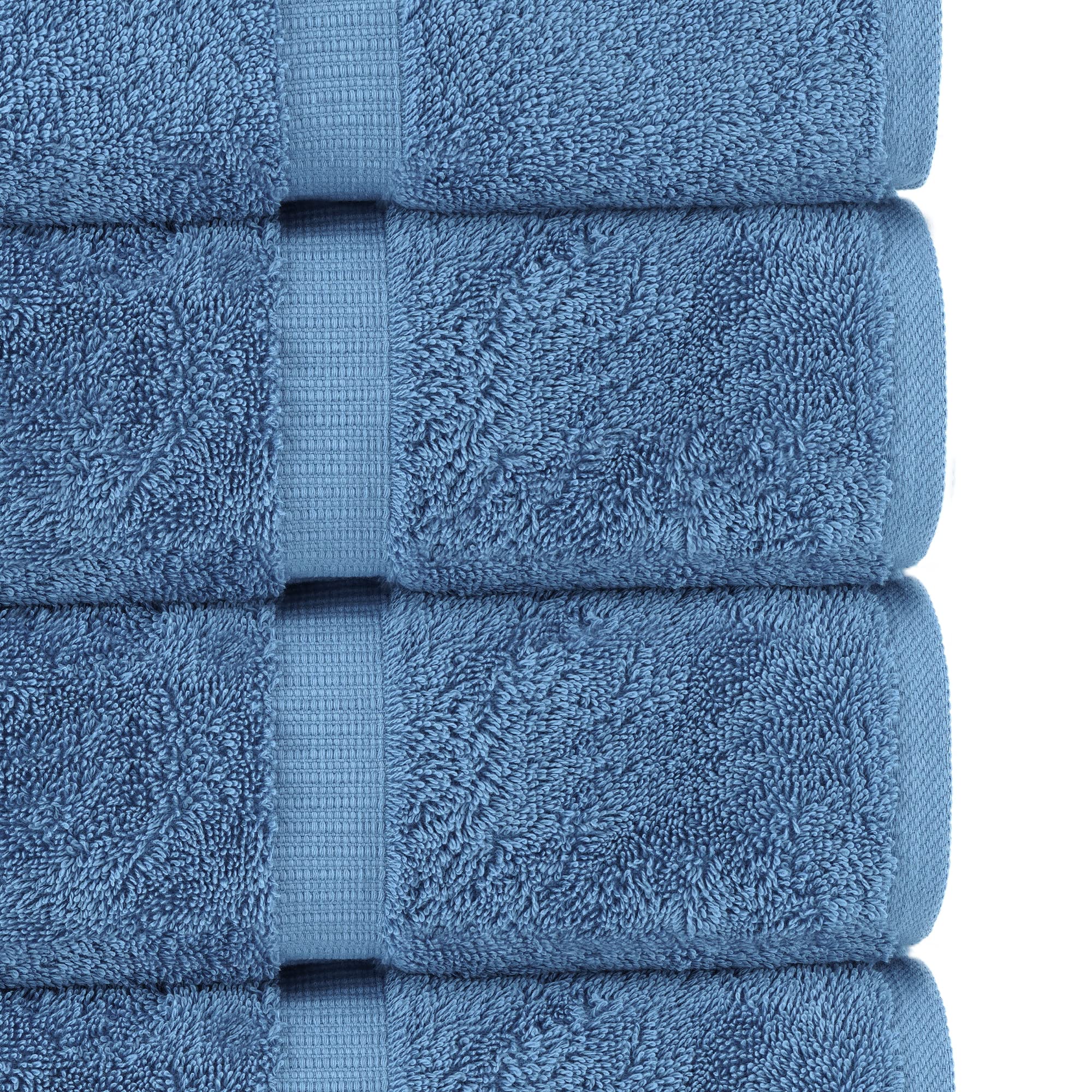 Chakir Turkish Linens towel on ruler showing 27x54 inch size advantage