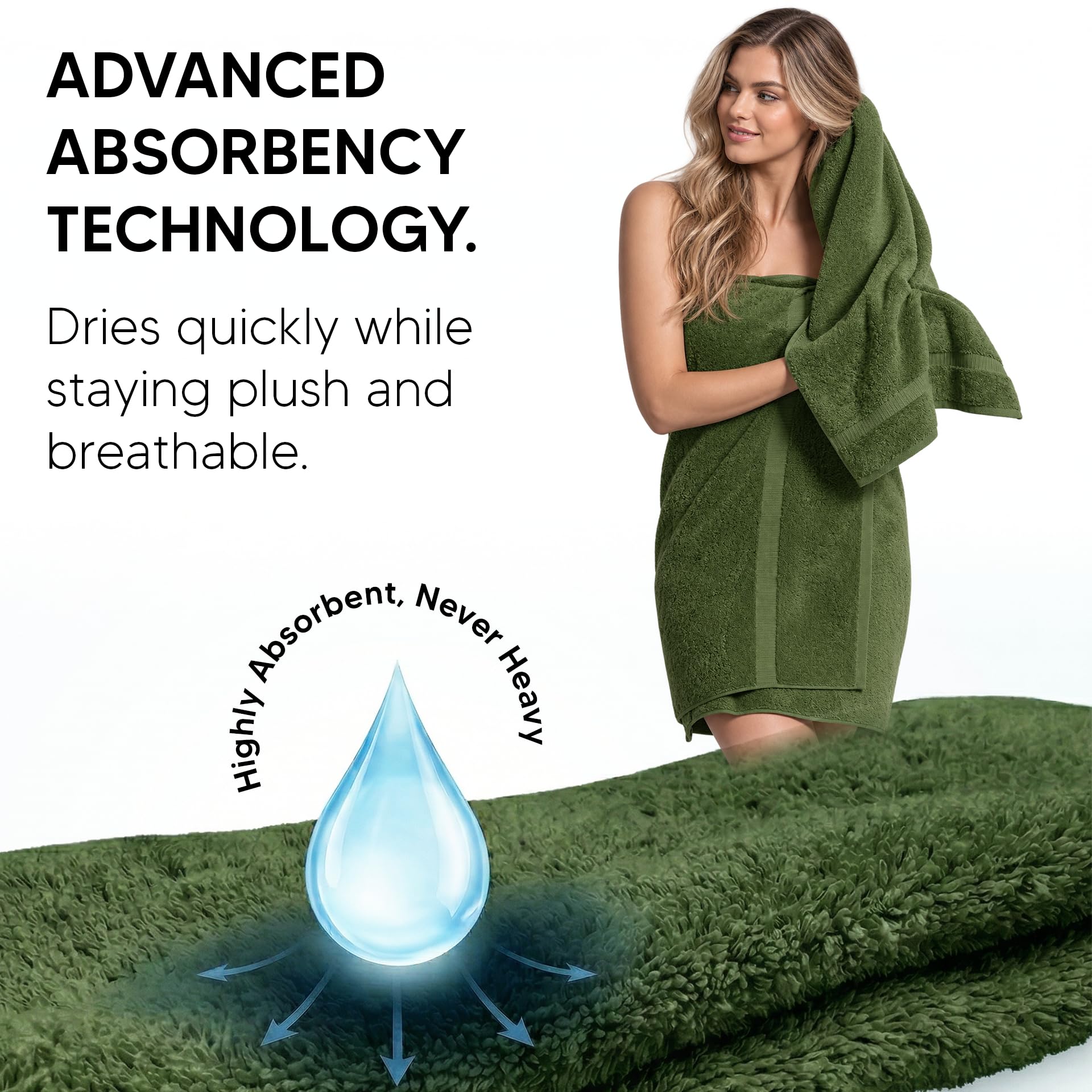 Chakir Turkish Linens folded towel edge and label highlighting quality stitching and origin