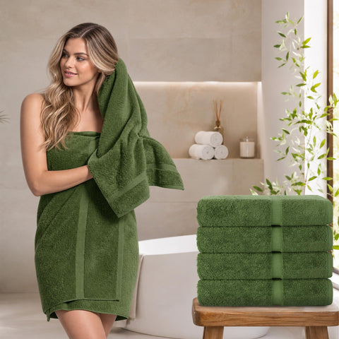 Chakir Turkish Linens two towels on a rack showing quick-dry performance and daily readiness