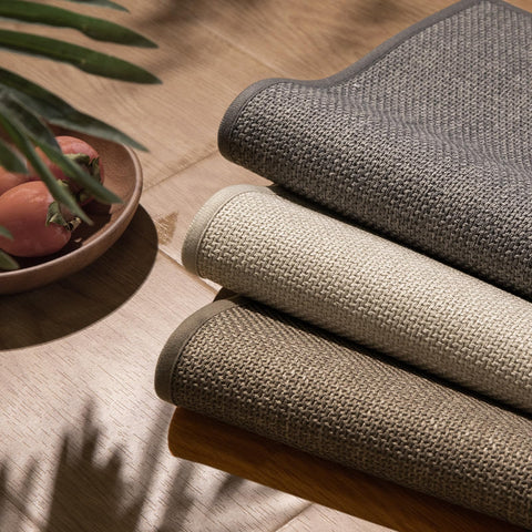 chakme folded mat showing compact storage and travel benefit