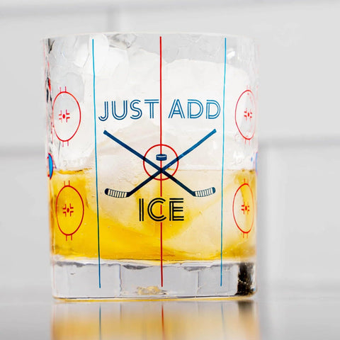 ChalkTalkSPORTS glass in use at a watch party showing drink served and social atmosphere