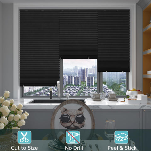 Changshade next to a window for size comparison illustrating 36x72 coverage and easy fit