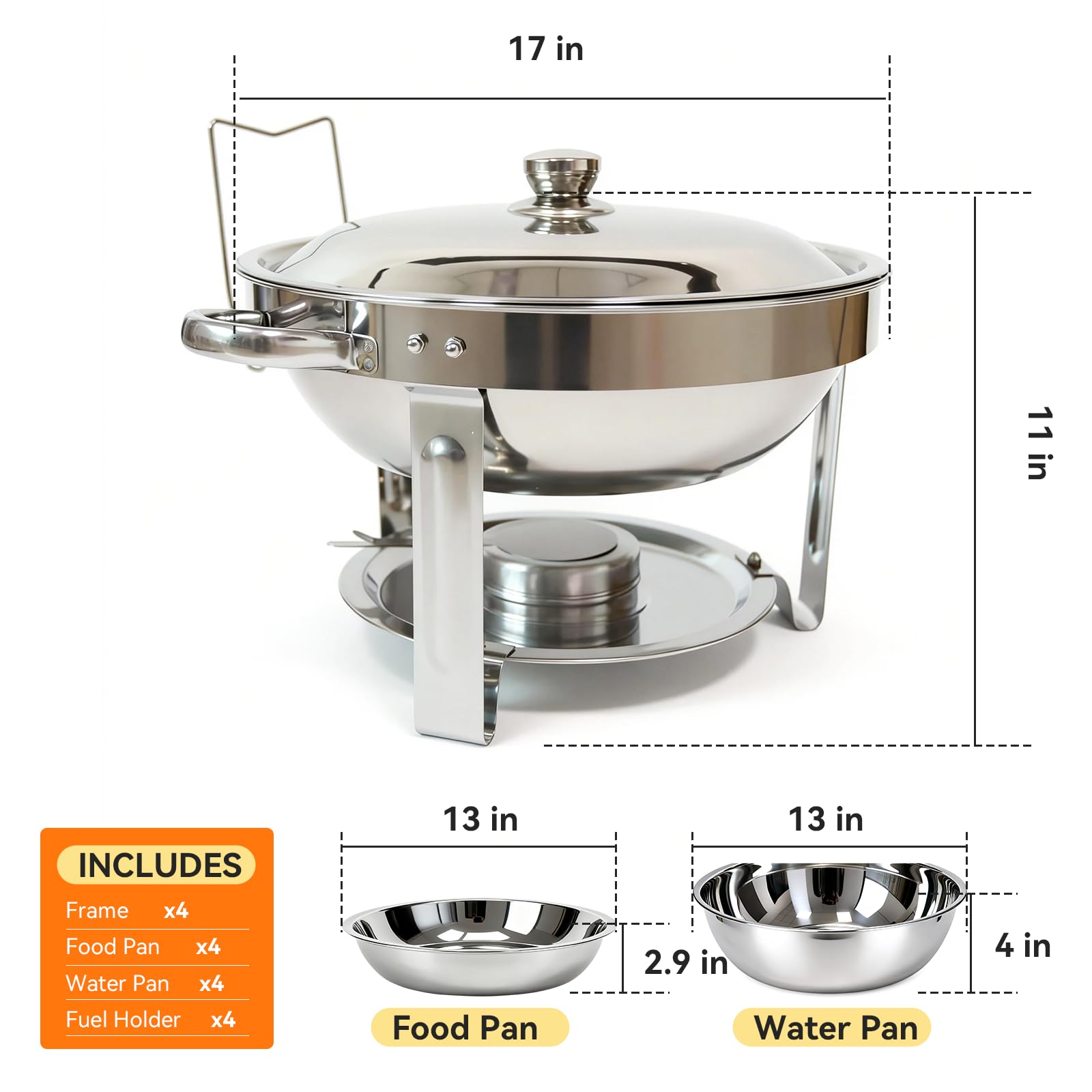 Charcofire close-up of lid and handle highlighting durable stainless steel finish