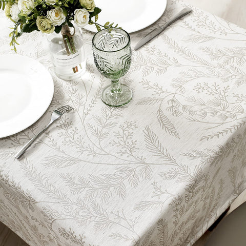 Chassic table in use dinner setting illustrating stain resistance and style