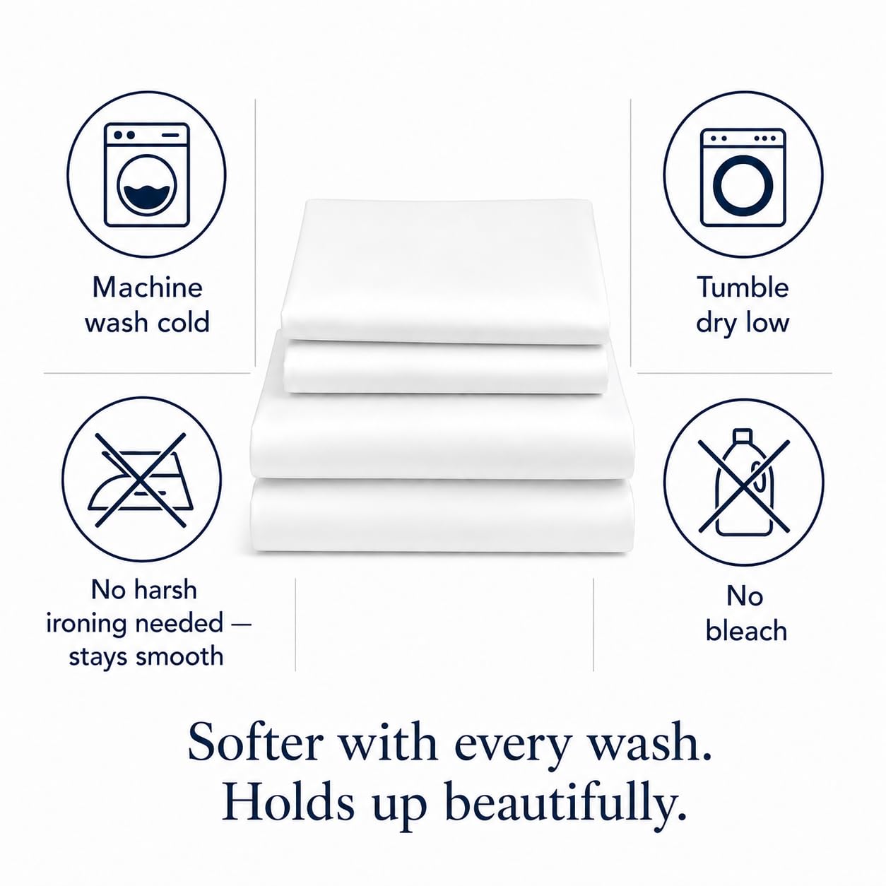 CHATEAU HOME COLLECTION hand holding fabric to show buttery texture and drape