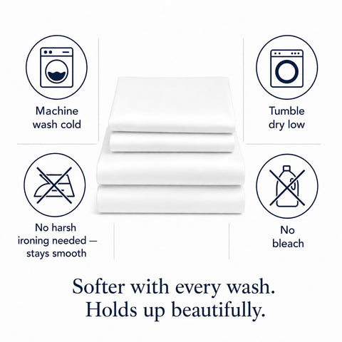 CHATEAU HOME COLLECTION hand holding fabric to show buttery texture and drape