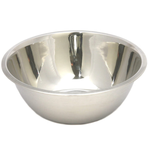 Chef Craft front view showing stainless steel bowl and stable rim for reliable mixing