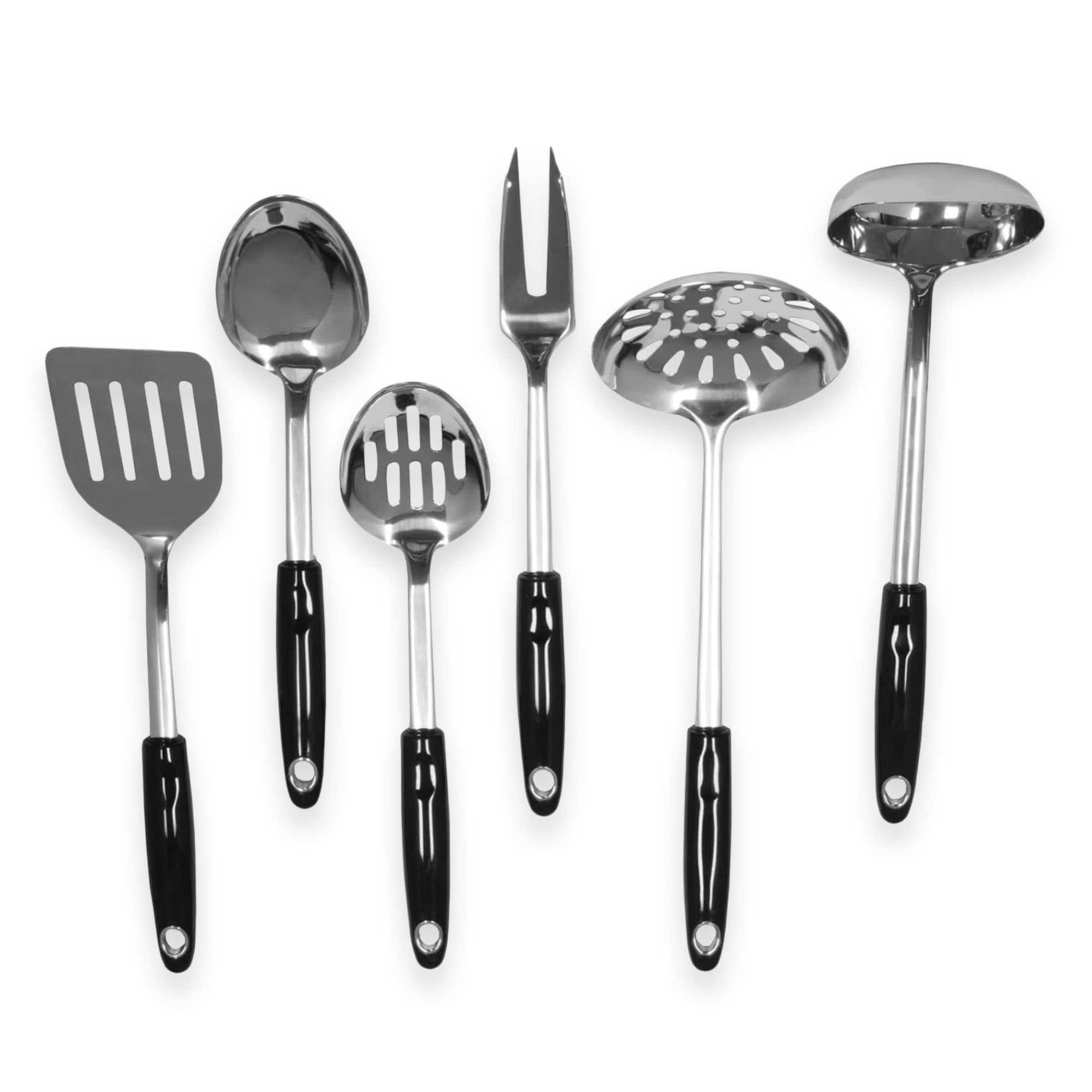 Chef Craft utensils arranged in a kitchen crock portraying organized everyday use