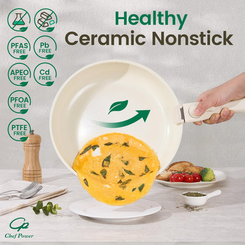 Chef Power with detachable handle attached showing ergonomic grip benefit