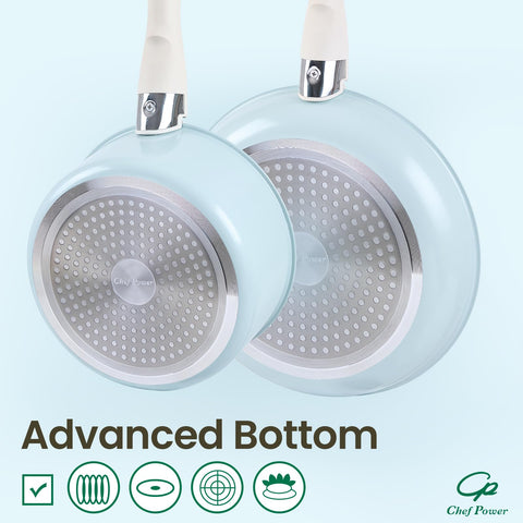 Chef Power cookware in RV kitchen scene showing compact, multiuse benefit