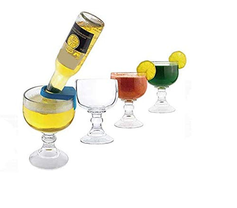 Chefcaptain coronarita with bottle in glass demonstrating easy pairing