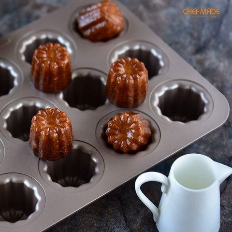 CHEFMADE reinforced rim detail showing strengthened edge that prevents warping and improves handling