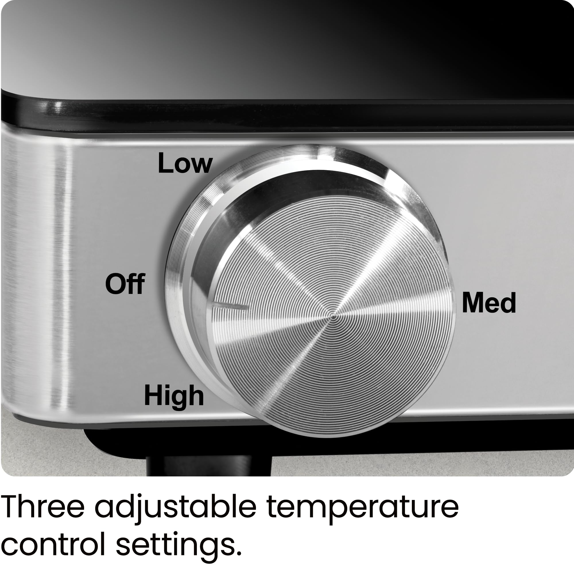 Chefman warming tray in buffet setting keeping dishes warm for guests