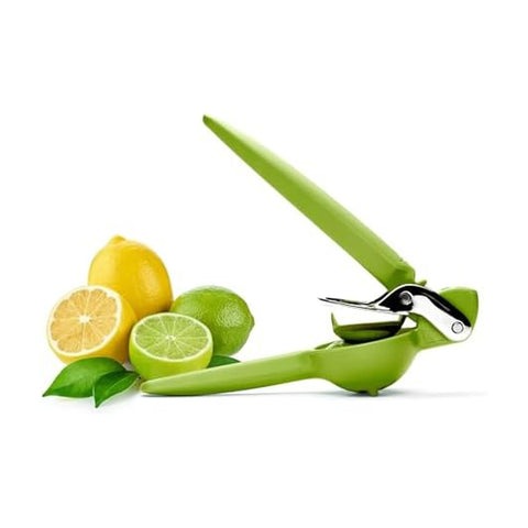 Chef'n FreshForce front view showing lime-green color and bowl, highlights quick access