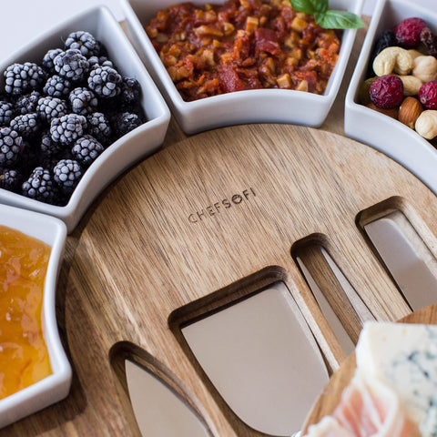 ChefSofi engraved patent and brand label close-up showing authentic design reassurance