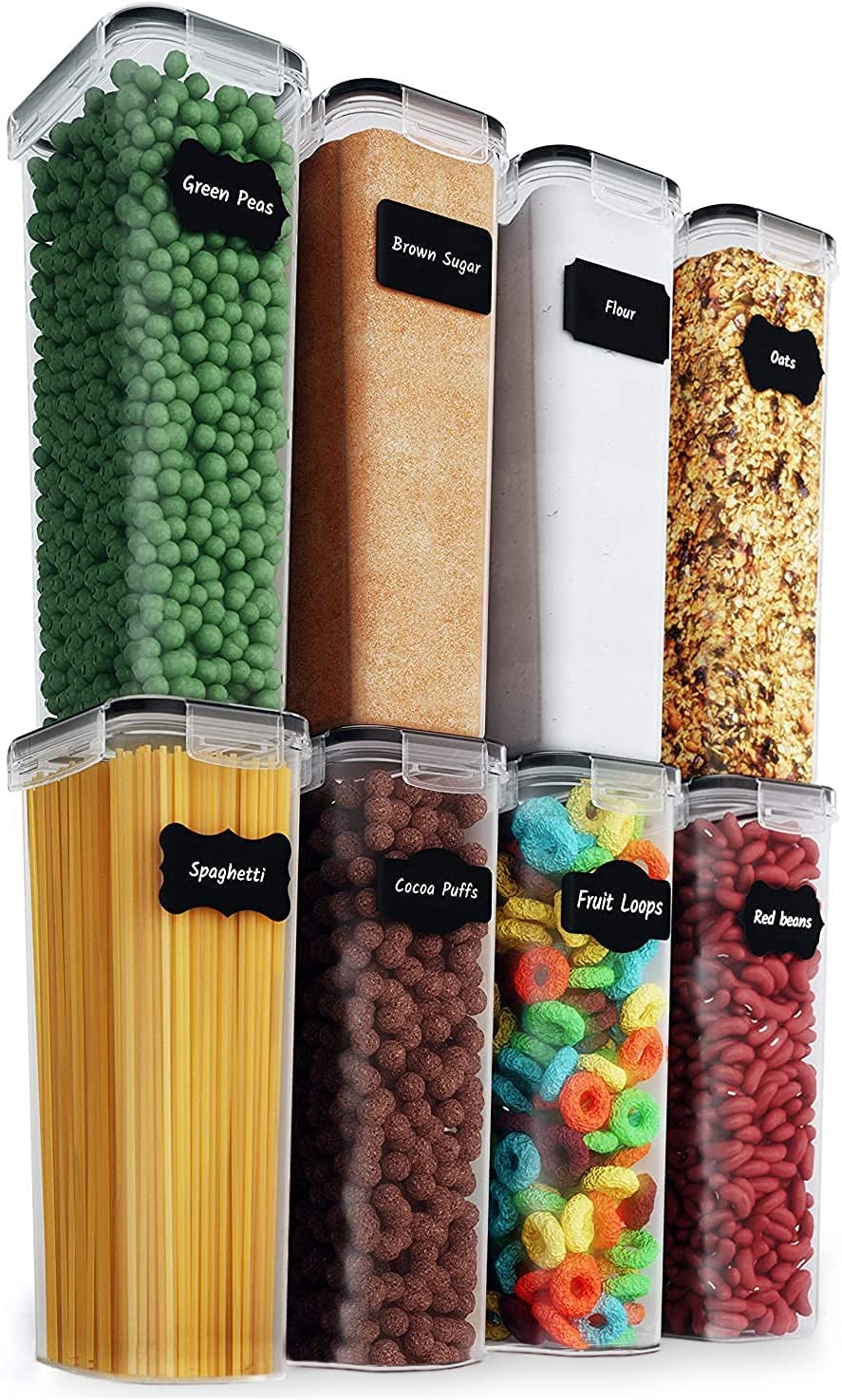 Chef's Path front packaging showing full 8-piece storage set and gift box benefit
