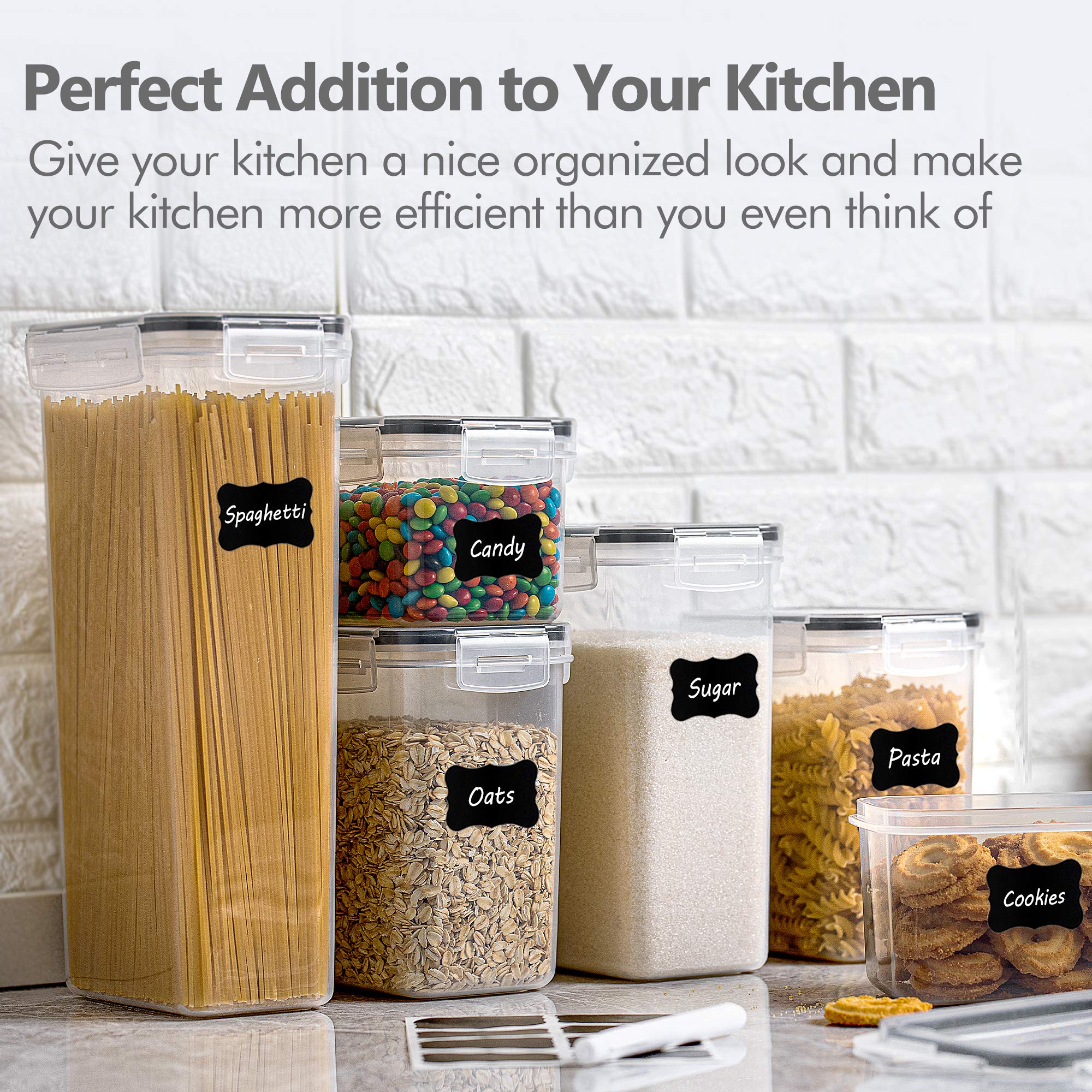 CHEFSTORY small container of nuts and snacks, convenient grab-and-go storage