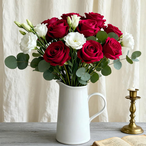 Cherica wedding centerpiece on table, long-lasting decor benefit