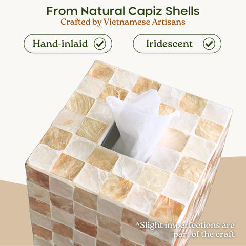 CHI AN HOME top opening with tissue dispensing for smooth single-sheet pull