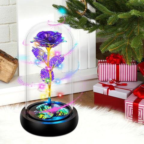 Childom gift box open with dome inside ready to present and delight recipient