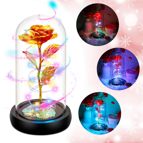 Childom LED color-change detail highlighting vibrant lights and romantic ambiance