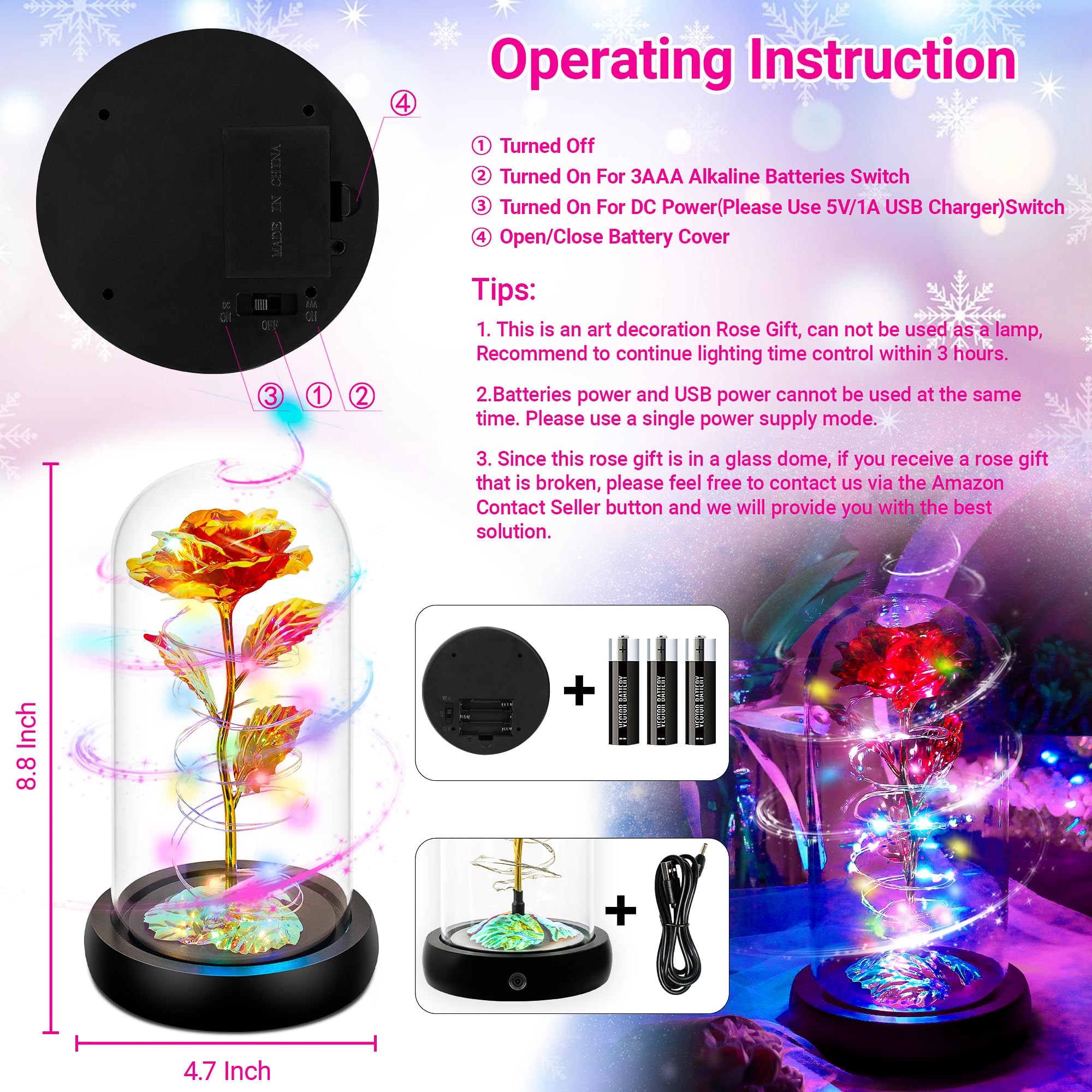 Childom rose scale with hand showing compact size and easy placement benefit