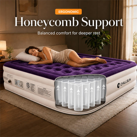 CHILLSUN non-slip bottom detail preventing sliding and improving stability on floors