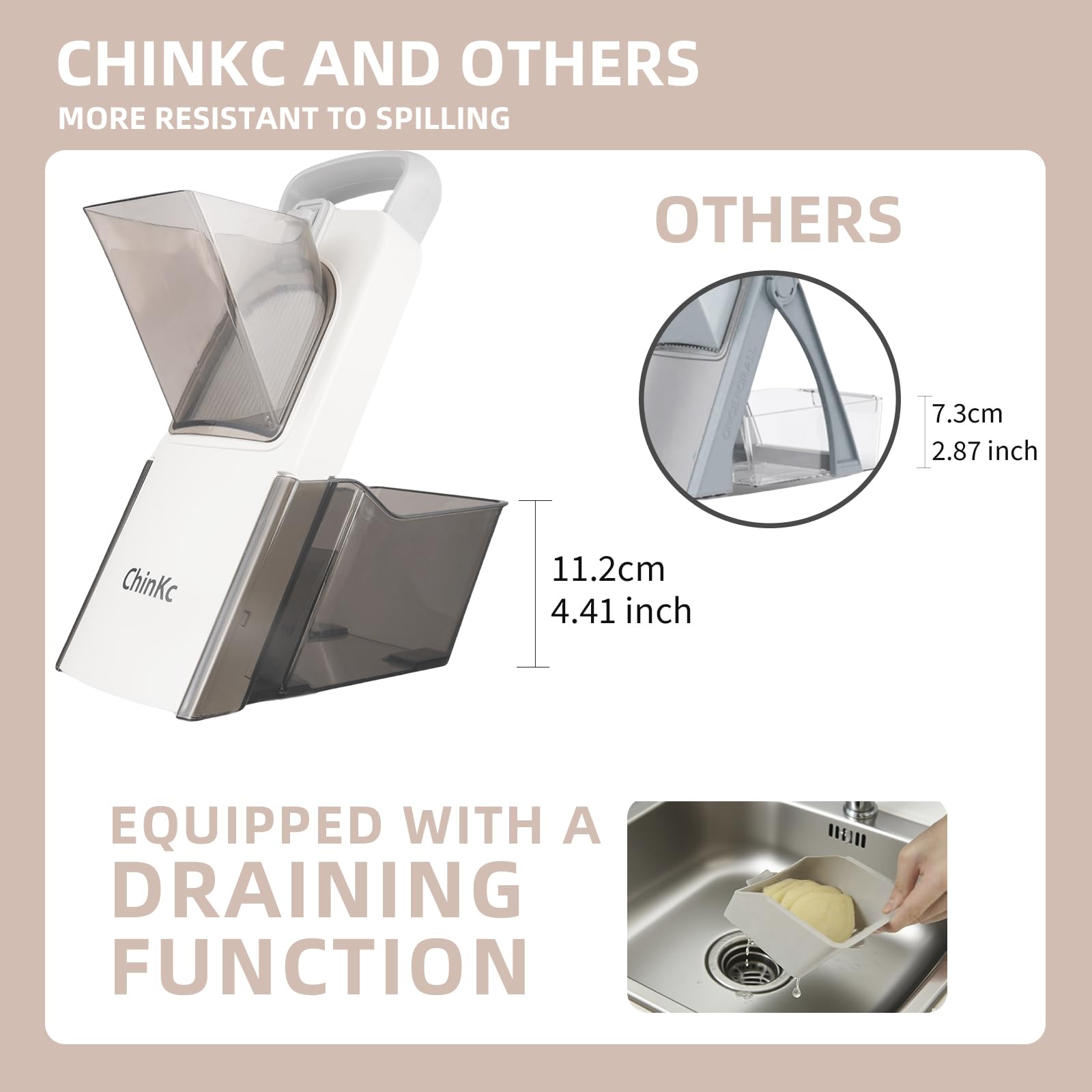 ChinKc collapsed storage state saving cupboard space for tidy kitchens