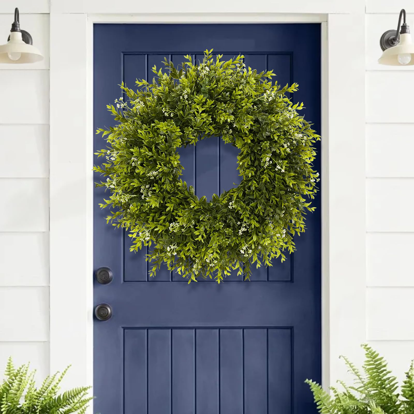 Chiyinbao white seed green accents adding natural contrast