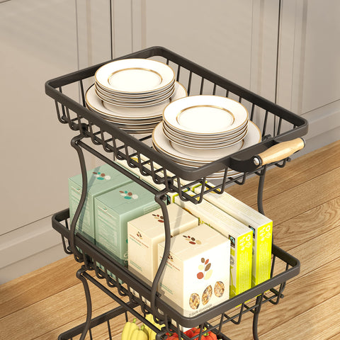 CHLORYARD lifestyle shot on breakfast island showing organized produce accessibility and convenience