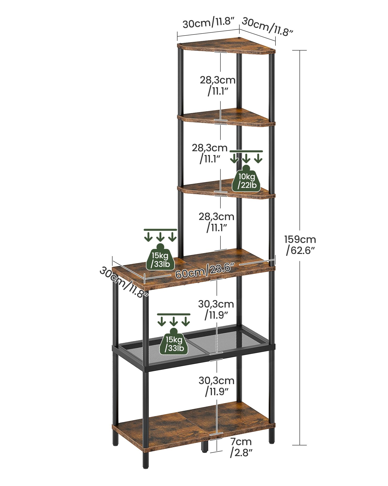 CHOEZON adjustable feet close-up ensuring stable placement benefit